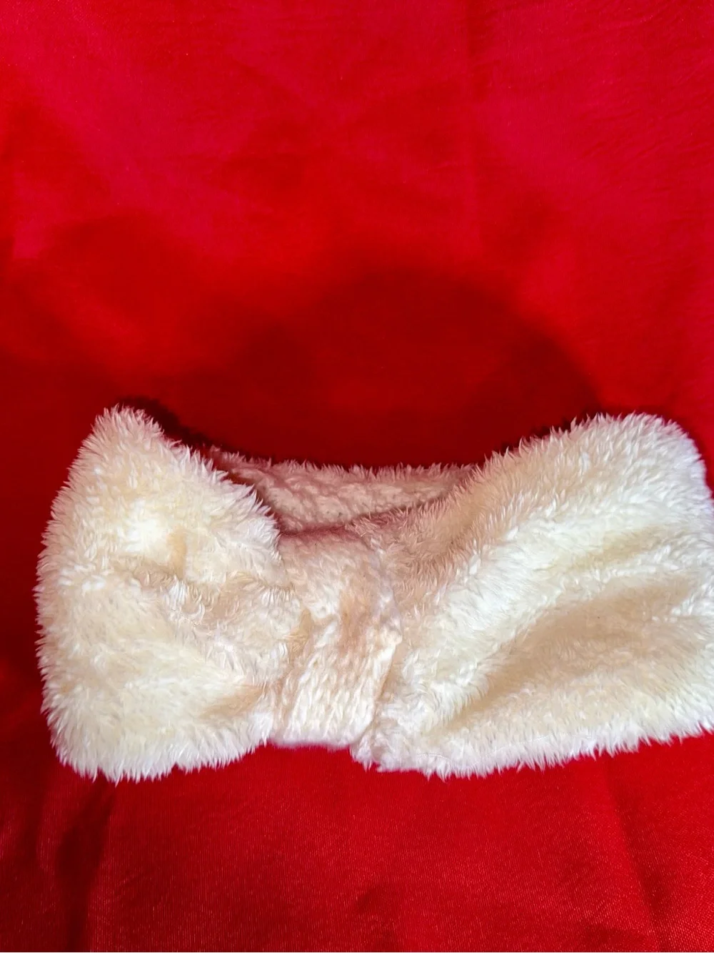 Sonoma Cream Cable Knit Bow Headband